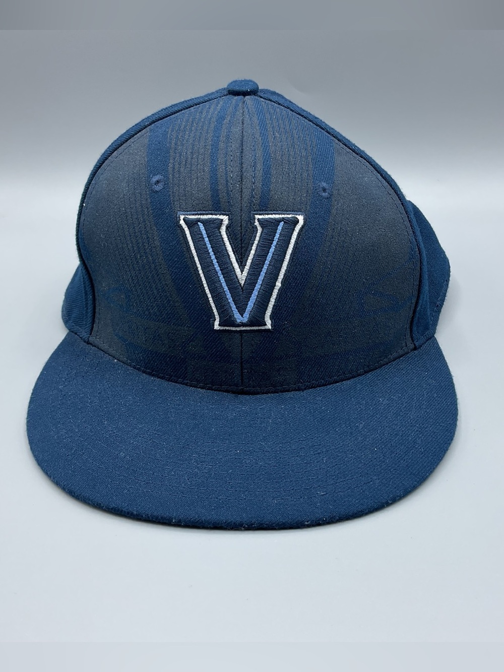 Nike Villanova Wildcats Baseball Cap True High Blue White Hat Adult 643 Dri-fit